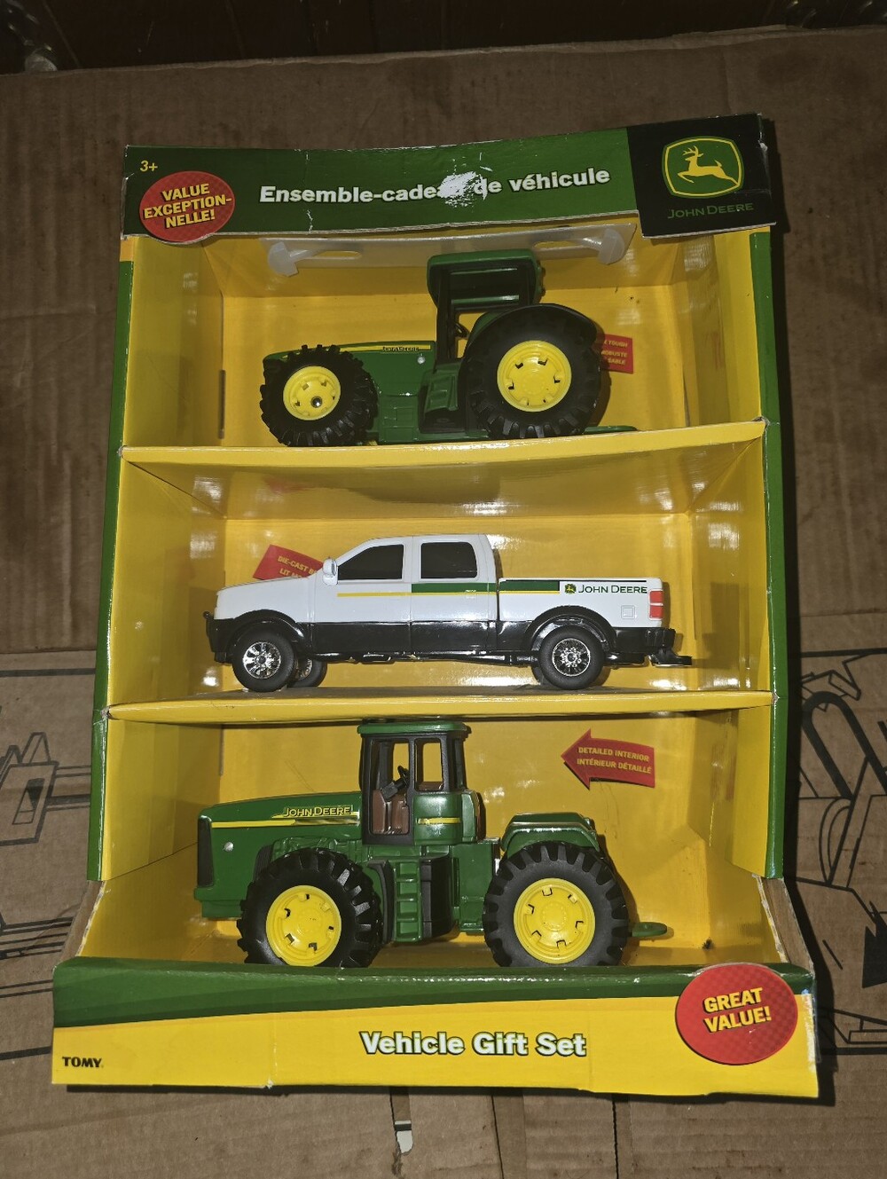 John Deere Vehicle Gift Set